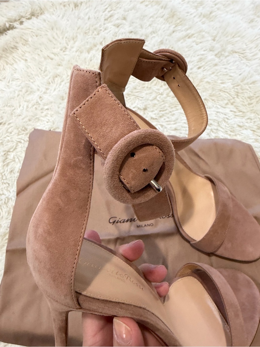 Gianvito Rossi Portofino Heel Sandal - Size 42 US  11- 11.5 - NIB - Picture 5 of 11